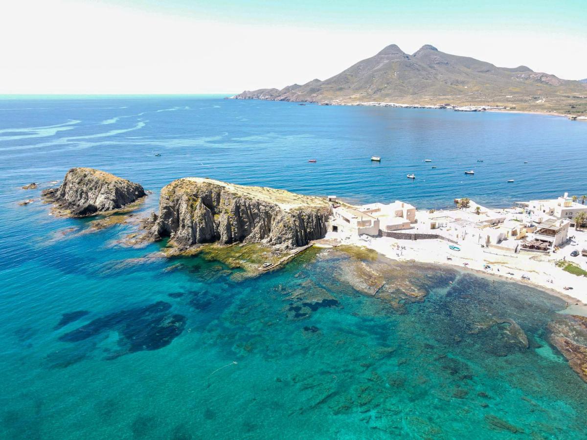 El Velero La Isleta Junto Al Mar Buceo Parking Apartman La Isleta del Moro Kültér fotó